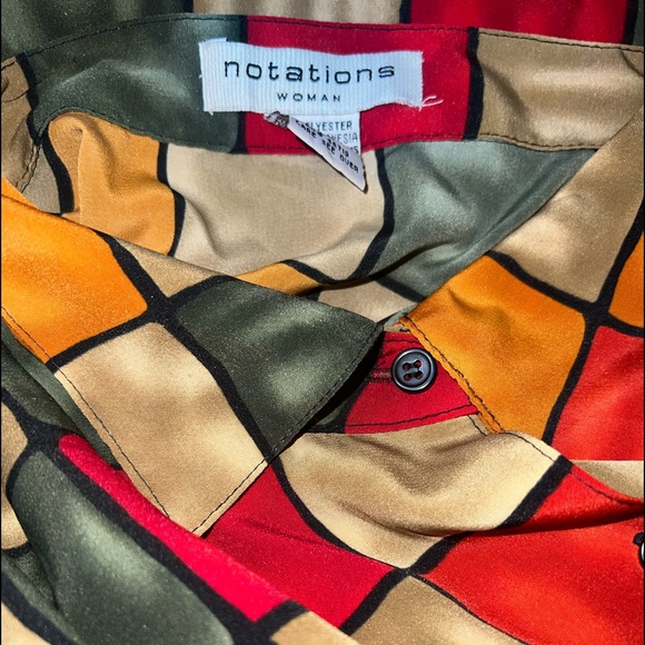 'Notations Woman' Colorblock Tunic (Plus) - Picture 6 of 6
